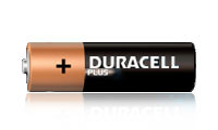 Duracell Plus alkaliparistot