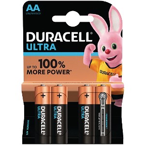 Duracell Ultra Power AA Pack of 4