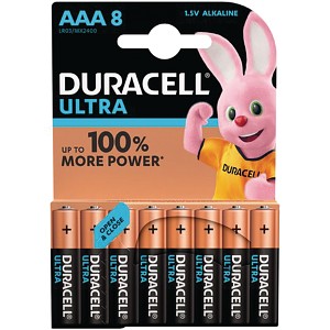Duracell Ultra Power AAA Pack of 8