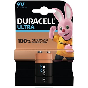 Duracell Ultra Power 9V Battery