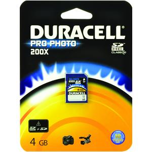 Duracell 4Gb Pro-Photo SD-kortti