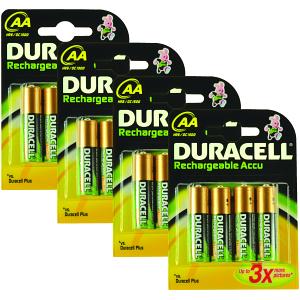Duracell AA rechargeable batteries