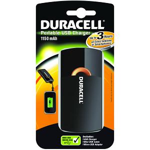 Duracell 3 Tunnin Kannettava USB-laturi