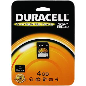 Duracell 4Gb Secure Digital Kortti