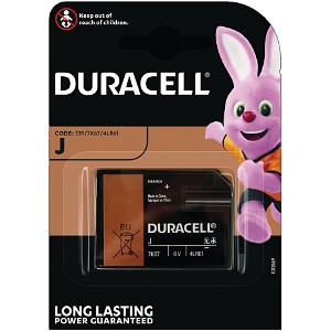 Duracell 6v J-paristo turvallisuuslaitteille