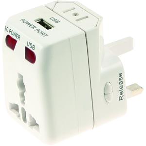 World Travel Adapter with USB