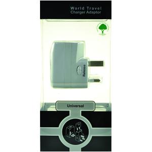 World Travel Adapter with USB