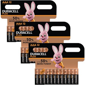 Duracell AAA 36 Pack of batteries