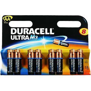 Duracell Ultra AA (8 kpl)