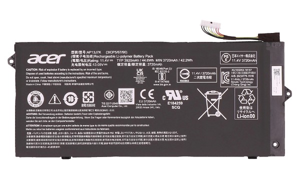 ChromeBook CB514-1HT Akku (3 kennoinen)