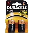 Title Duracell Plus C Size 2 Pack