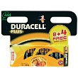 Duracell Plus AAA 8kpl + 4 kaupan päälle