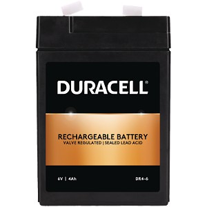 Duracell 6V 4Ah VRLA-turva-akku