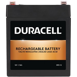 Duracell 12V 5Ah VRLA turvallisuusakku