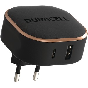Duracell 30W USB-A + USB-C PPS-laturi