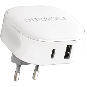 Duracell 30W USB-A + USB-C PPS -laturi