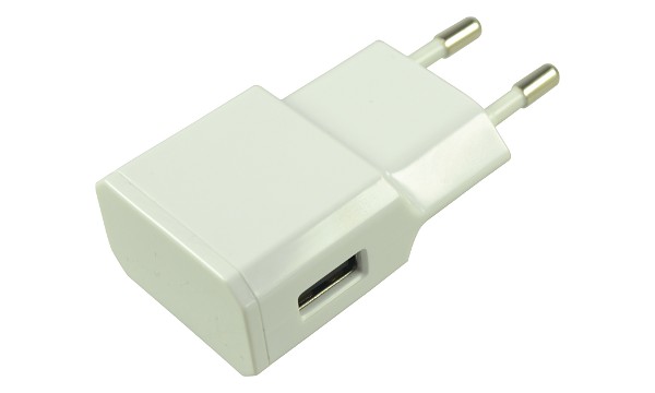 2A Single Port USB Charger (EU) - White