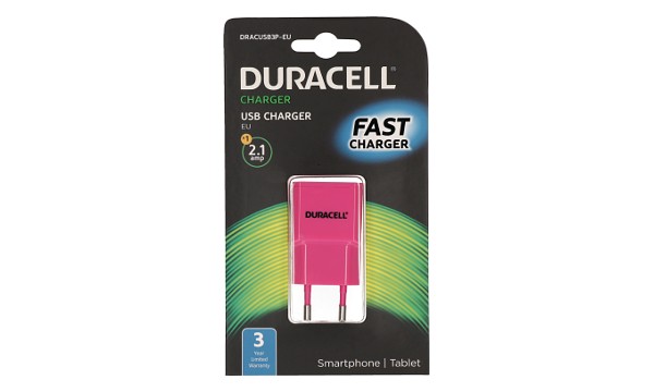 Duracell 2.1A USB-puhelin-/tablettilaturi