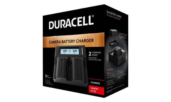 Canon LP-E6N Dual Battery charger
