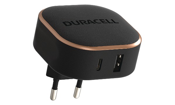Duracell 30W USB-A + USB-C PPS-laturi