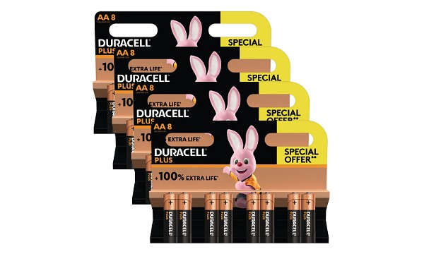 Duracell Plus 32 x AA erikoistarjouspakkaus