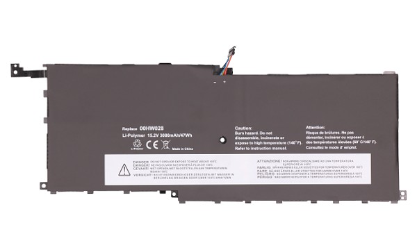 ThinkPad X1 Carbon (4th Gen) 20FB Akku (4 kennoinen)