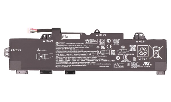 EliteBook 850 G6 Akku (3 kennoinen)